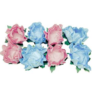 Forminha Para Doces Finos Candy Rosa E Azul - 24 Unidades