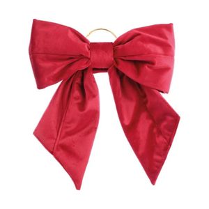 Laço Burgundy Vermelho Grande Decoração Natal - 1 Unidade