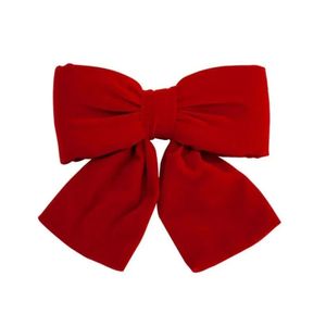 Laço Veludo Vermelho 15 Cm Decoração Natalina