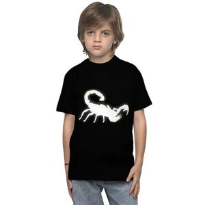 Camiseta Halloween Infantil Escorpião Tamanho P