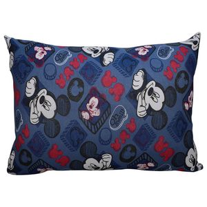 Fronha Portallar Malha Estampada Disney Mickey Simpatico 48cmx68cm Azul