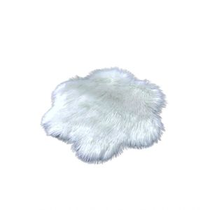 Tapete De Pelos Branco 80cm 74729