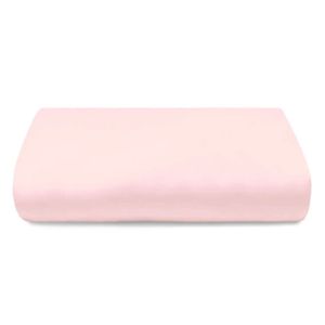 Lençol Avulso Buettner Solteiro King Percal 150 Fios Casual Color Com Elástico Rosa Talco