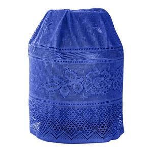 Capa Para Botijao Interlar Em Renda Color Retro Azul