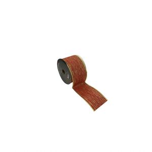 Fita Aramada Linhas Dourada Com Glitter 9,14m Yj9863 Premium - Master Christmas