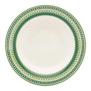Prato Fundo De Cerâmica Donna Campestre 21,5cm 1unidade - Biona 135700