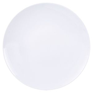 Prato Raso De Porcelana Leonora 25cm 1 Unidade Tramontina 96010/204