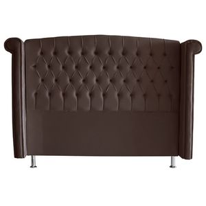 Cabeceira De Cama Box Toquio Casal Queen 160 Cm Suede Rosê Eli Móveis E Decoração