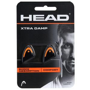 Antivibrador Head Xtra Damp 02 Unidades Preto Verde Raquete