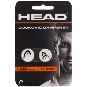 Antivibrador Head Djokovic Dampener Branco Raquete Tenis Ant