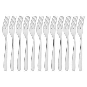 Kit 12 Garfos De Mesa Tramontina Havaí Em Aço Inox