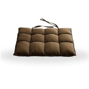 Assentos De Cadeira Futon 40x40 Em Sued Liso - Speciale Home Marrom