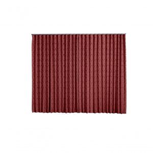 Cortina Jacquard 2,80x1,70 Para Trilho Suíço Azul