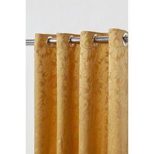 Cortina Jacquard 5,00x2,30 Para Varão Simples Preto
