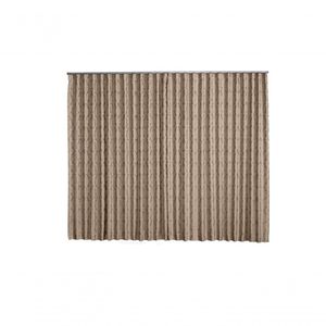 Cortina Jacquard 3,00x2,70 Para Trilho Suíço Preto