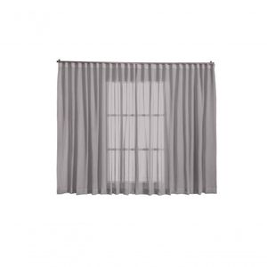 Cortina Linho Tecido 5,00x2,80 Para Trilho Suíço Branco