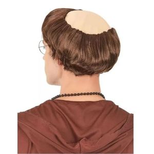 Peruca Frei Franciscano Castanho
