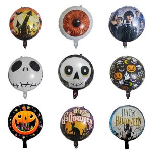 Balão Metalizado Halloween Estampado - 18 Polegadas Modelo Caveira