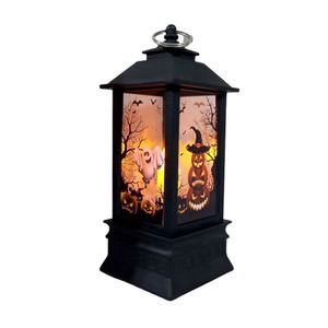 Lanterna De Halloween Com Led Laranja