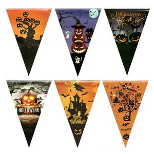Bandeirola De Halloween Decorativa - 2 Metros