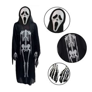 Kit Fantasia Pânico Halloween - Adulta