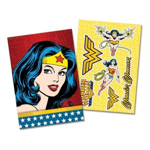 Kit Decorativo Da Mulher Maravilha - 7 Itens