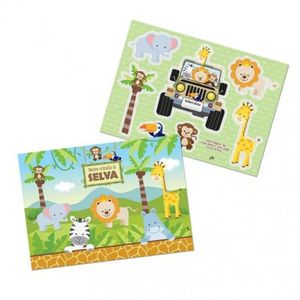 Kit Decorativo Bem Vindo A Selva