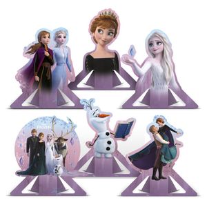 Decoração De Mesa Frozen - 6 Itens
