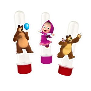Mini Personagem Decorativos Masha E O Urso 12 Unidades