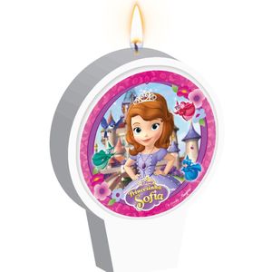 Vela De Aniversário Princesa Sofia Plana