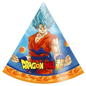 Chapéu De Aniversário Dragon Ball Super - 8 Unidades