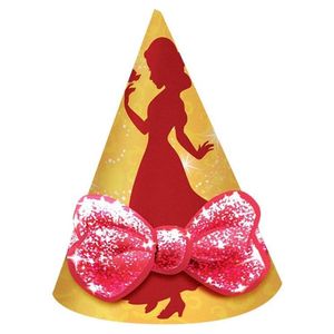 Chapéu De Aniversário Branca De Neve New - 8 Unidades