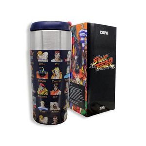 Copo Com Tampa Street Fighter - 300ml