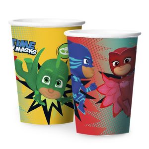Copo De Papel Pj Masks - 180ml - 8 Unidades
