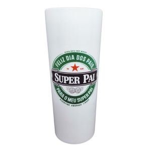 Copo Long Drink Personalizado Super Pai - 290ml