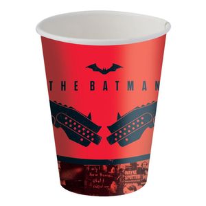 Copo De Papel The Batman - 200ml - 8 Unidades