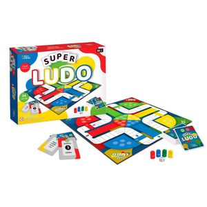 Jogo De Tabuleiro Super Ludo - Pais E Filhos