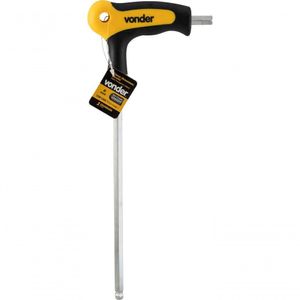 Chave Allen Abaulada 8,0mm Com Cabo T Vonder