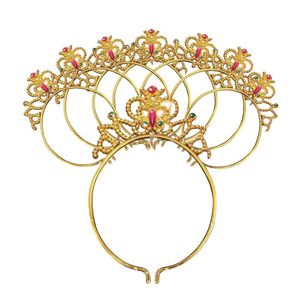 Kit 30 Tiaras Douradas De Princesa Rainha Encanto E Glamour