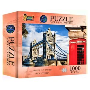 Quebra-cabeça Volta Ao Mundo Inglaterra - 1000 Peças
