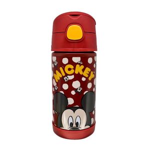 Garrafa Mickey Mouse Com Canudo - 300ml