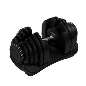 Dumbbell Halter Gallant Regulável Anilhas 40Kg Com Base Elite Pro (GDB40R0A-PT)