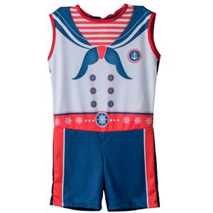 Fantasia Marinheiro Infantil Pop Curta Tamanho G