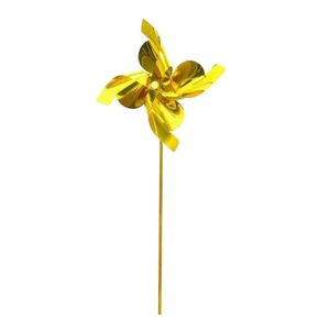 Lembrancinha Catavento Dourado - 12 Unidades