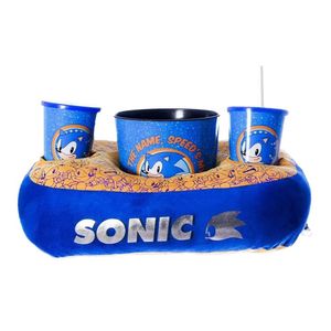 Kit Almofada Porta Pipoca Sonic