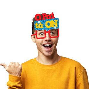 Óculos De Carnaval Sem Lentes - O Pai Tá On