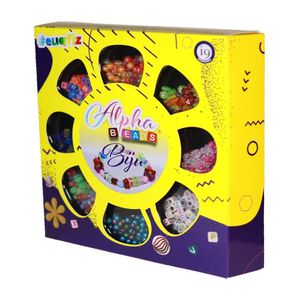 Kit Biju Infantil Alpha Beads Euqfiz