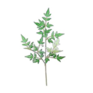 Folha Artificial De Nandina 3 Galhos - 70cm