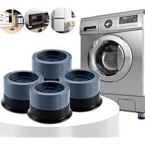 Pes Anti Vibracao Maquina De Lavar Roupa Kit 4 Pezinhos Fogao Geladeira Secadora Nivelador Multiuso