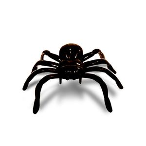 Aranha De Plástico Preta - 10 Unidades